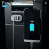 PowerBot® PB303 3-Pack Car Kit Bundle Two 4 Ft USB 3.1 Type-C to USB 3.0 Type A Braided Nylon Cable w/ One PB510 Car Charger - SoundBot