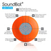 SoundBot® SB510FM FM Radio Shower Speaker Water Resistant Wireless