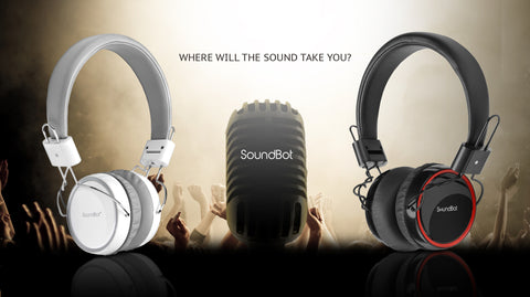 SB270 HD Smart Sensory Touch Control Wireless Headphone