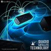 2 UNIT BUNDLE SB571PRO Bluetooth Wireless Speaker w/ Quadio Satellite Technology - Black/Black 2 UNIT COMBO BUNDLE SET